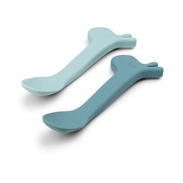 Lalee spoon 2-pack - Blue - Done by deer