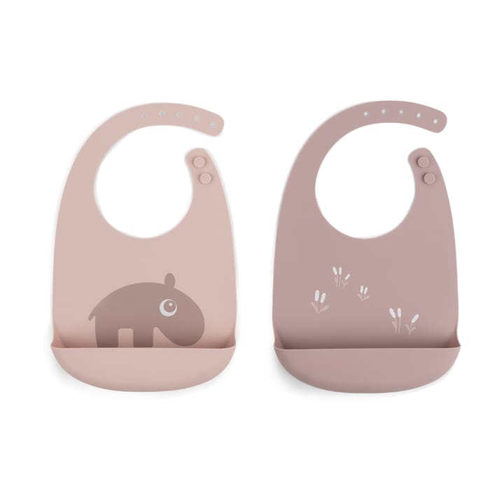 Ozzo bib 2-pack - Powder - Done by deer