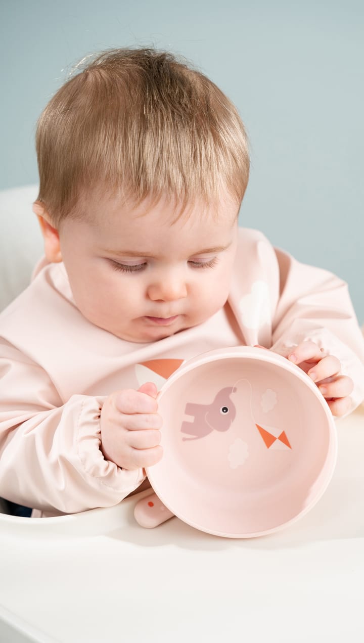 Playground bib with sleeve, Powder Done by deer