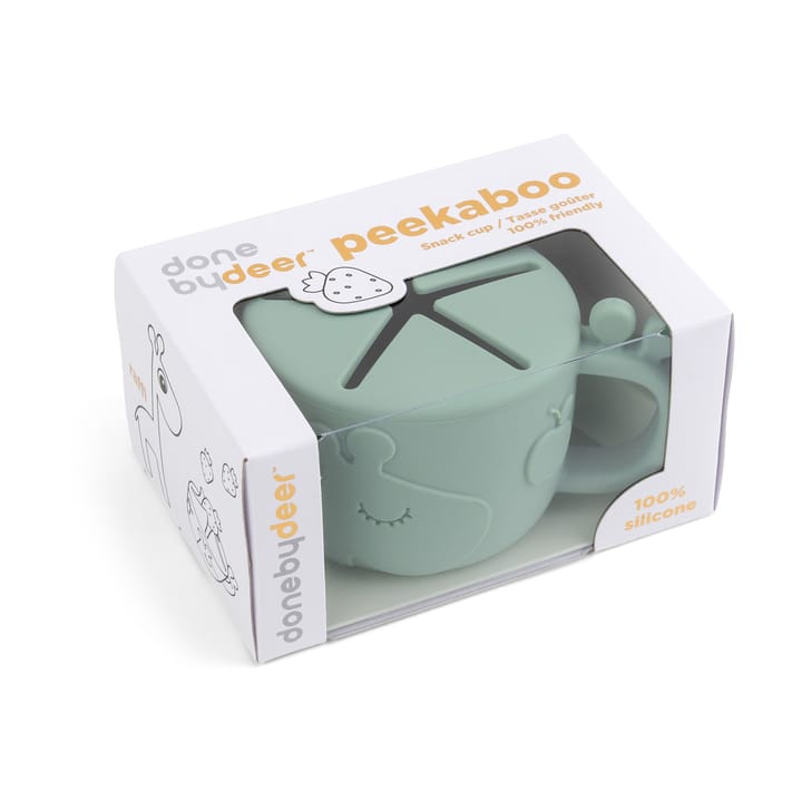 Raffi peekaboo snack cup 16 cl, Green Done by deer