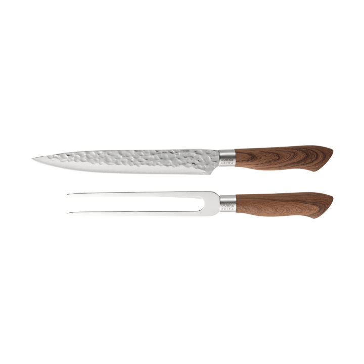 Akira carving set 2 pieces - Stainless steel - Dorre