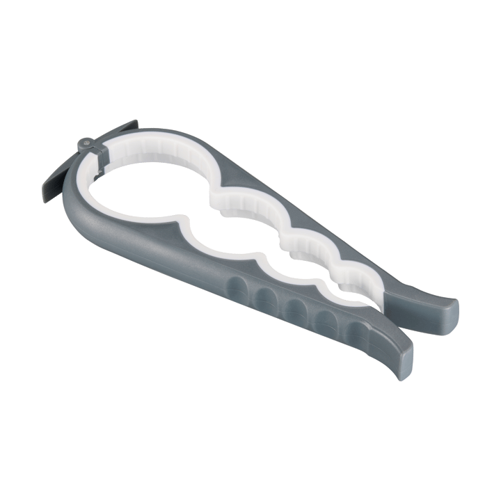 Bula can and bottle opener 21 cm - Gray-white - Dorre