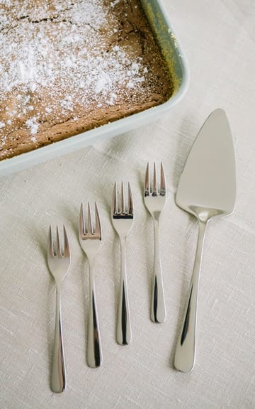 Classic dessert forks 6-pack - Silver - Dorre