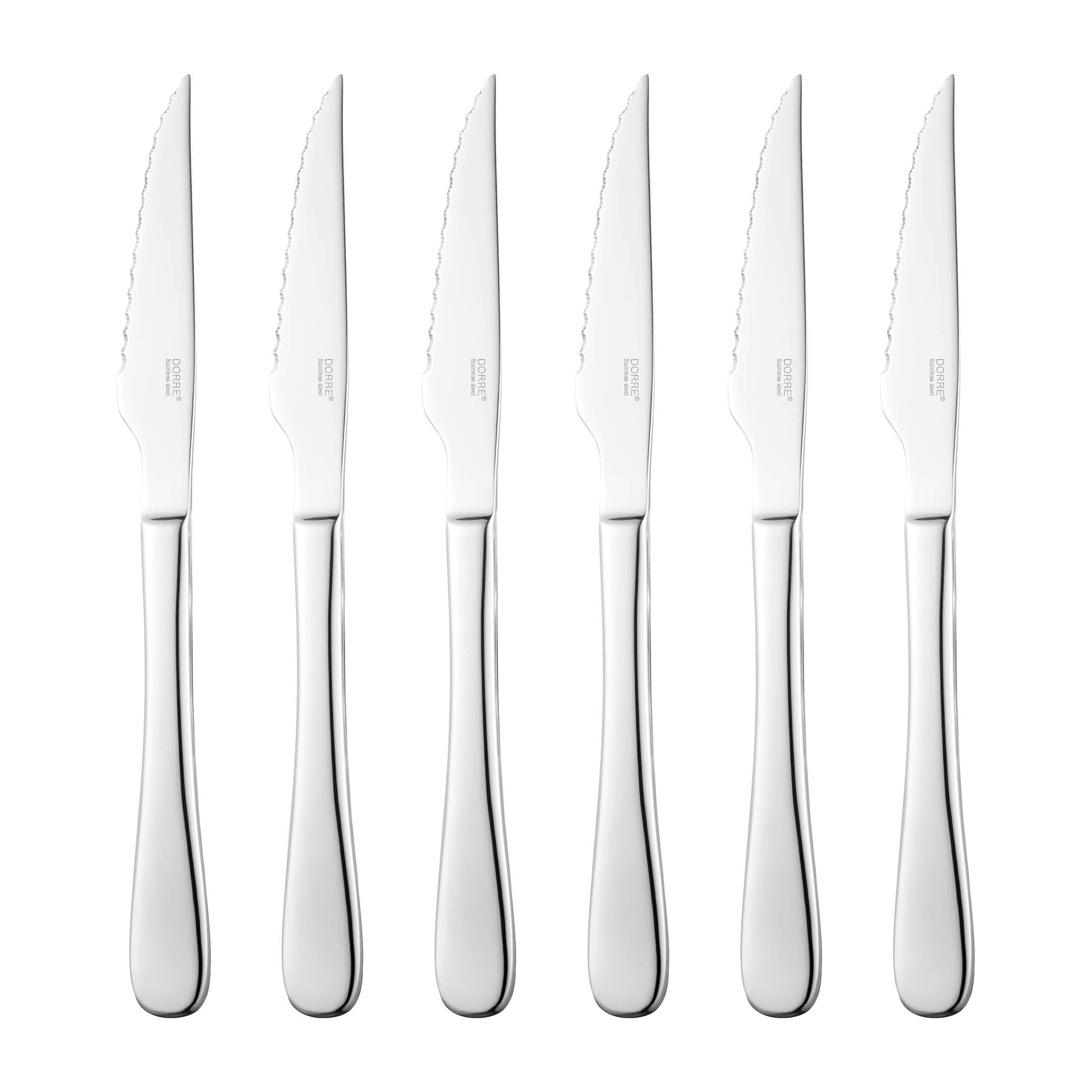 Classic grill knife 6-pack from Dorre 