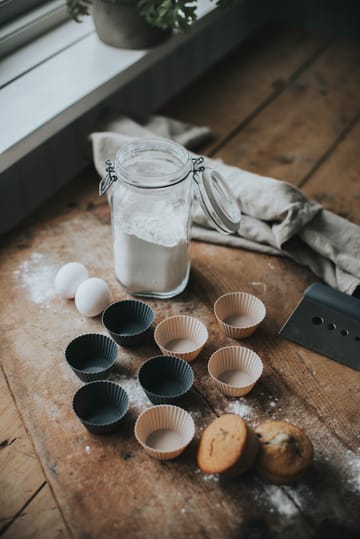 Cookie muffin tin 6 cups - Grey - Dorre