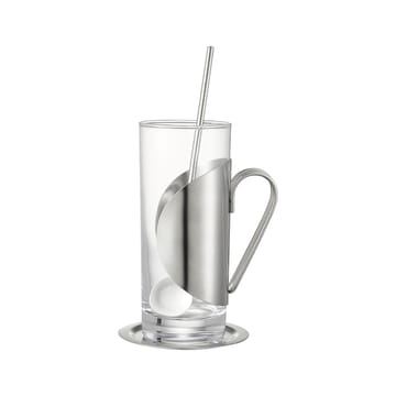 Darry irish coffee set - Glass-stainless steel - Dorre