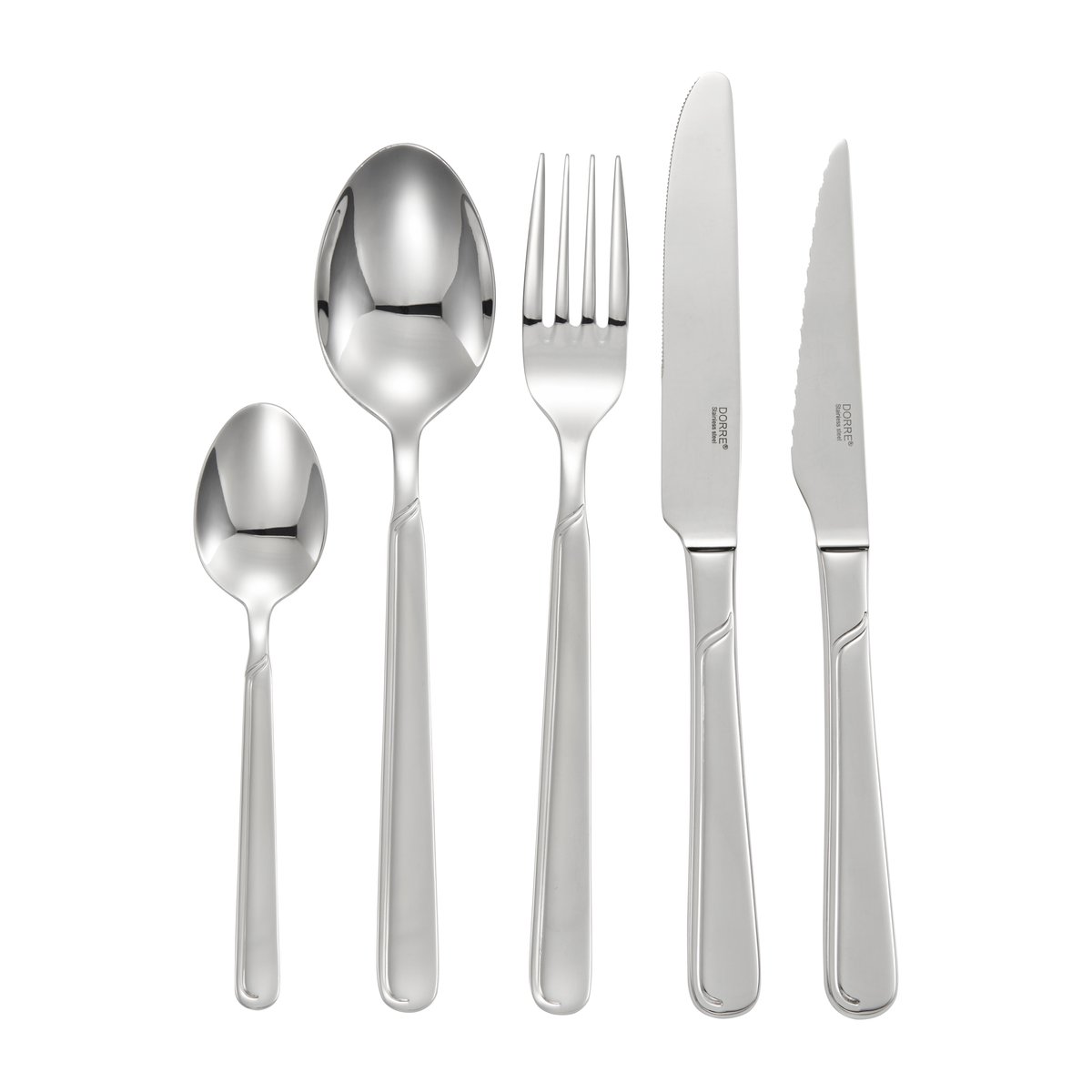 Dorre Elisabeth cutlery stainless steel 60 pieces