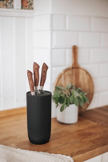 Kiki knife block 24 cm - Black - Dorre