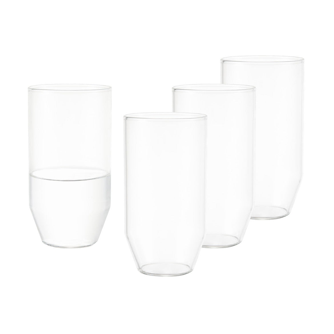 Dorre Sunnanö drinking glass 28 cl 4-pack Clear | Scandinavian Design | Drinking glasses & tumblers | Transparent