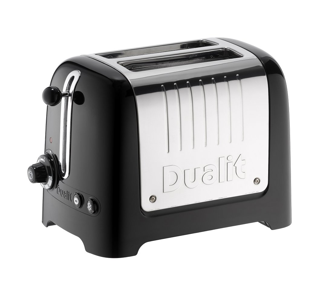 Dualit Toaster Lite 2 slices Glossy black