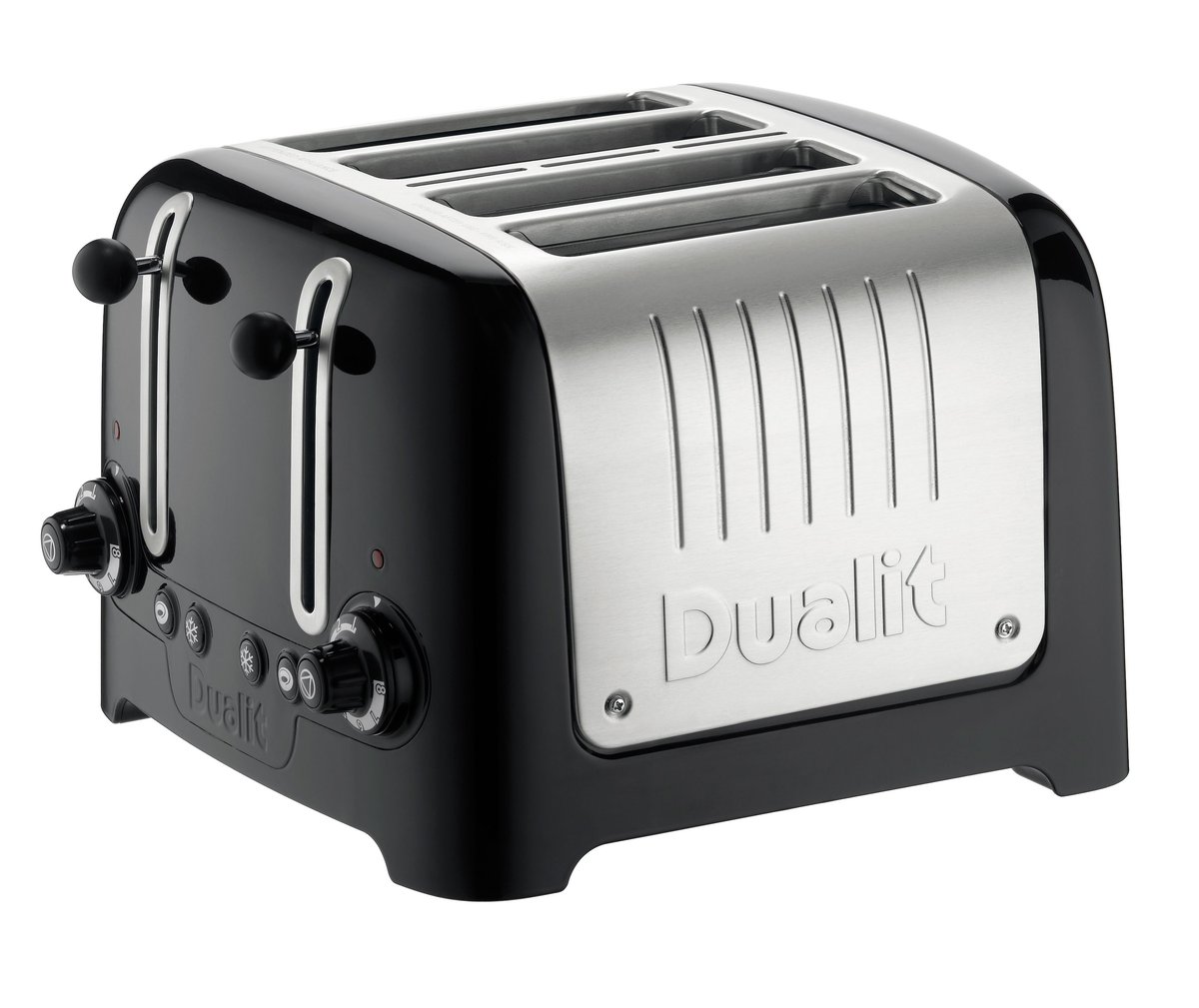 Dualit Toaster Lite 4 Slices Glossy black