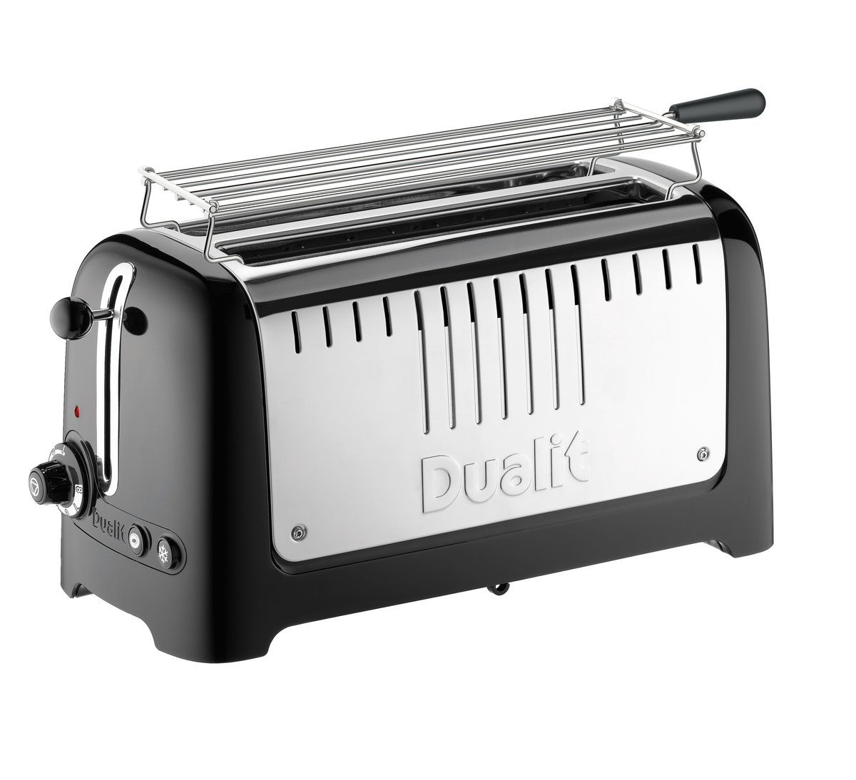 Dualit Toaster Lite Long 4 Slices Glossy black