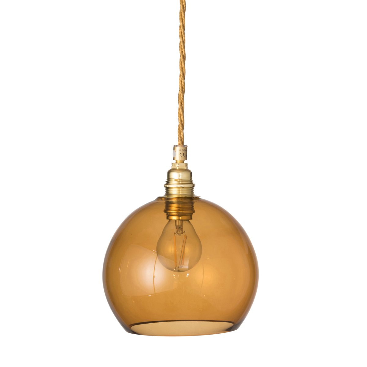 EBB & FLOW Rowan pendant lamp S, Ø 15 cm toast