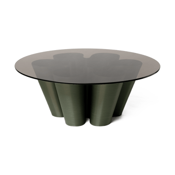 Anemone coffee table Ø110 cm - Olive - Ekbacken Studios