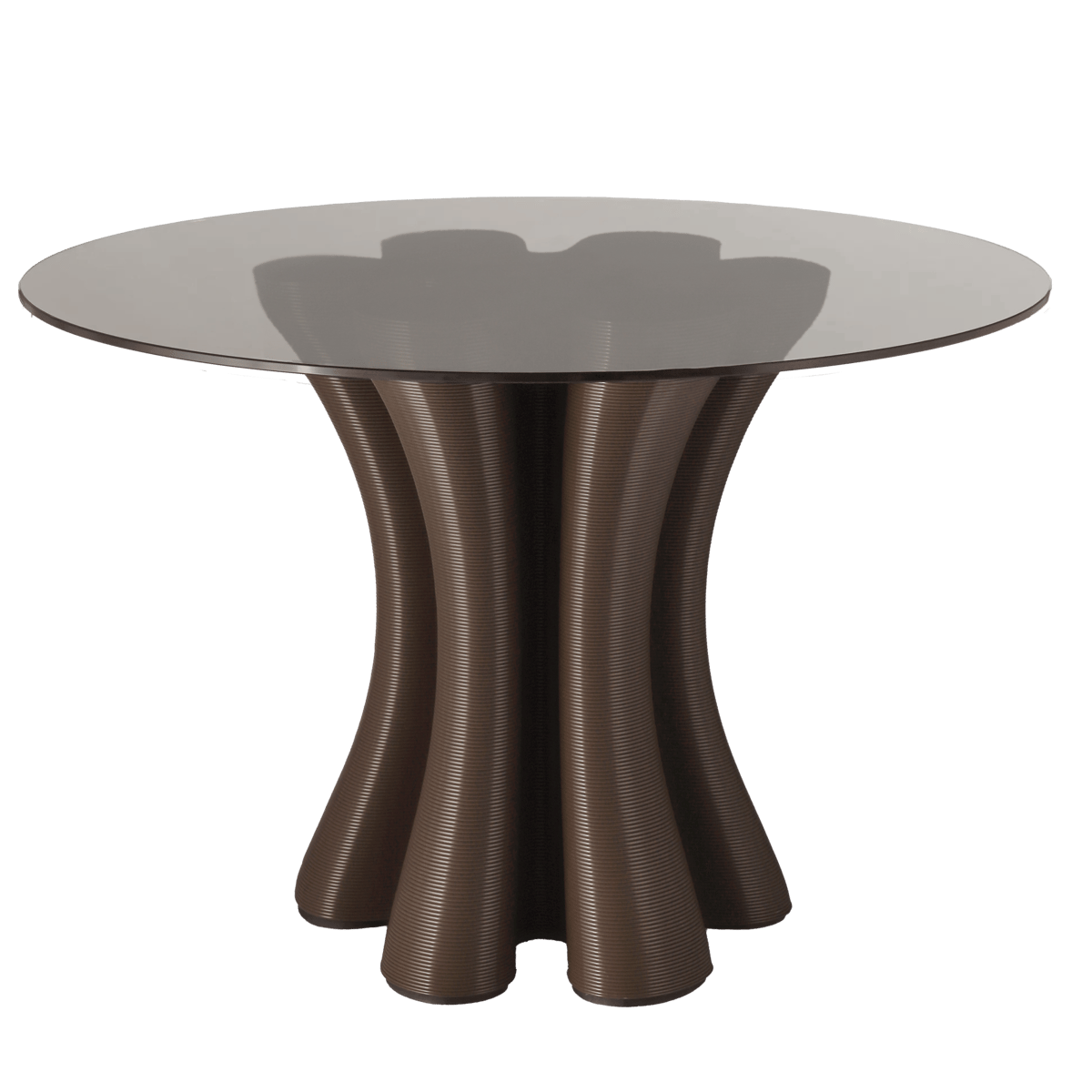 Ekbacken Studios Anemone dining table Ø110 cm Chocolate