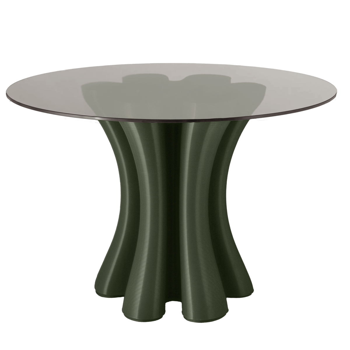 Ekbacken Studios Anemone dining table Ø110 cm Olive