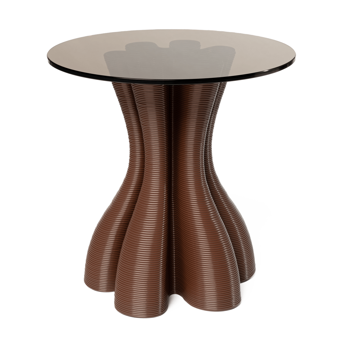 Ekbacken Studios Anemone side table Ø50 cm Chocolate