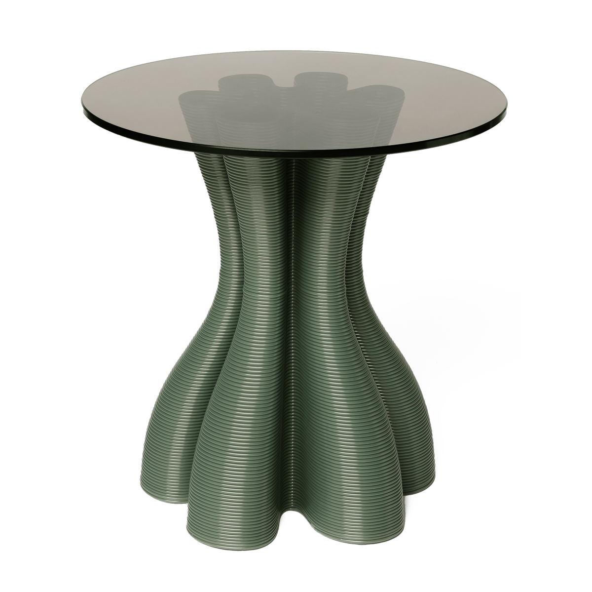 Ekbacken Studios Anemone side table Ø50 cm Olive