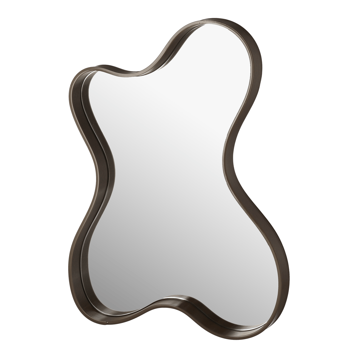 Ekbacken Studios Pebble mirror small 56x76 cm Chocolate