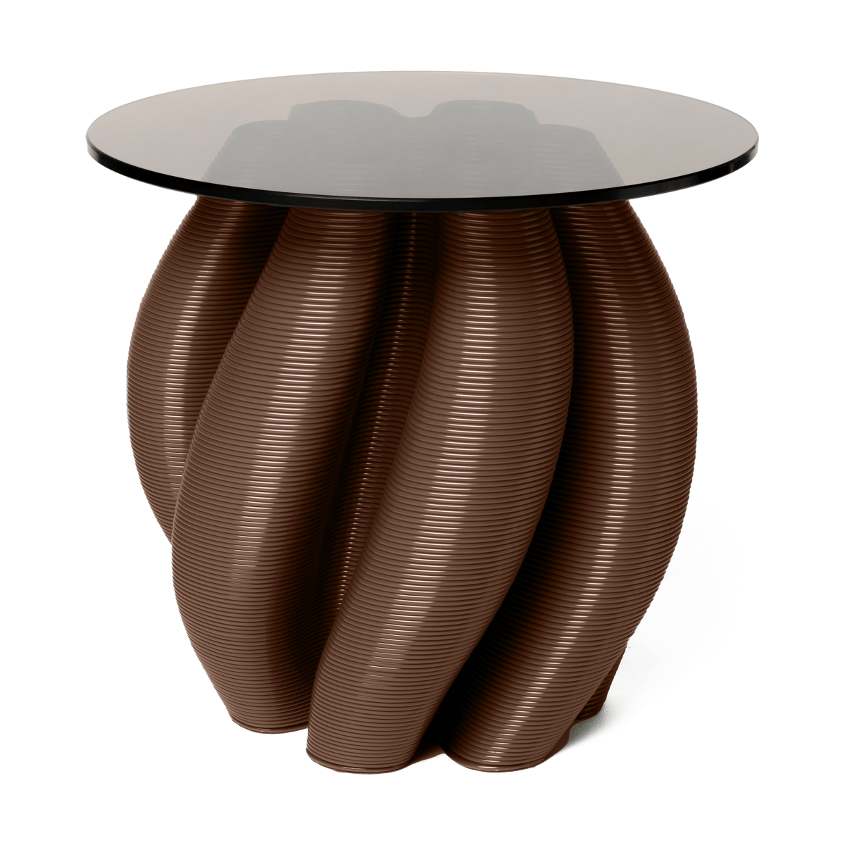 Ekbacken Studios Water lily side table Ø50 cm Chocolate