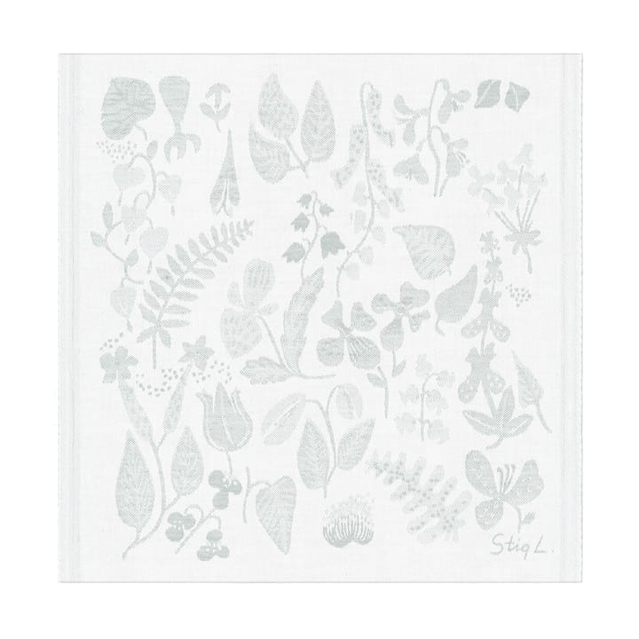 Herbarium napkin 35x35 cm - Grey - Ekelund Linneväveri