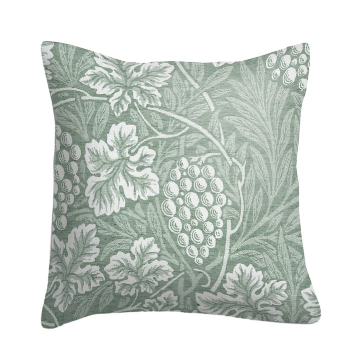 Vine cushion cover 40x40 cm - Green - Ekelund Linneväveri