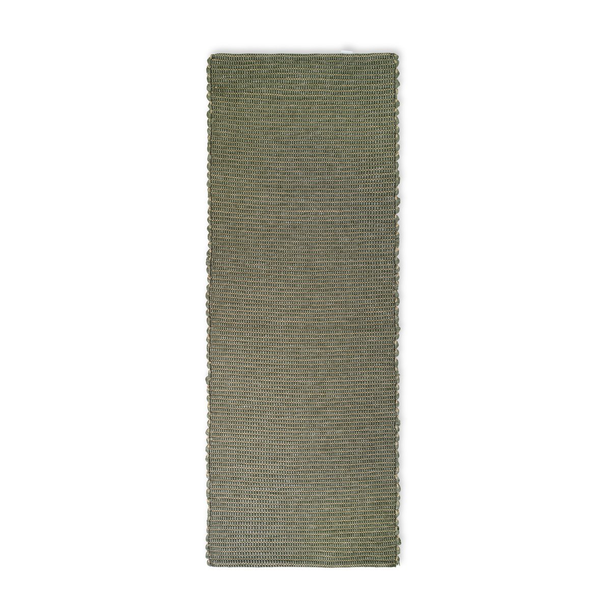 Elvang Denmark Hazelnut rug  60x180 cm Bottle green