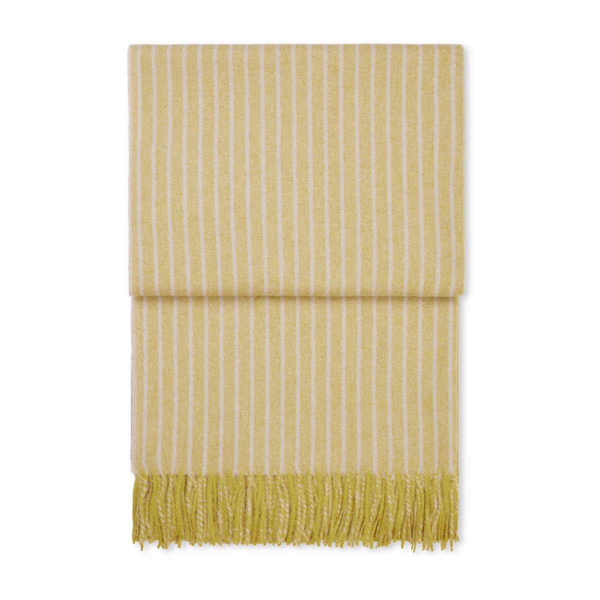 Elvang Denmark Stripes throw 130x200 cm Light yellow