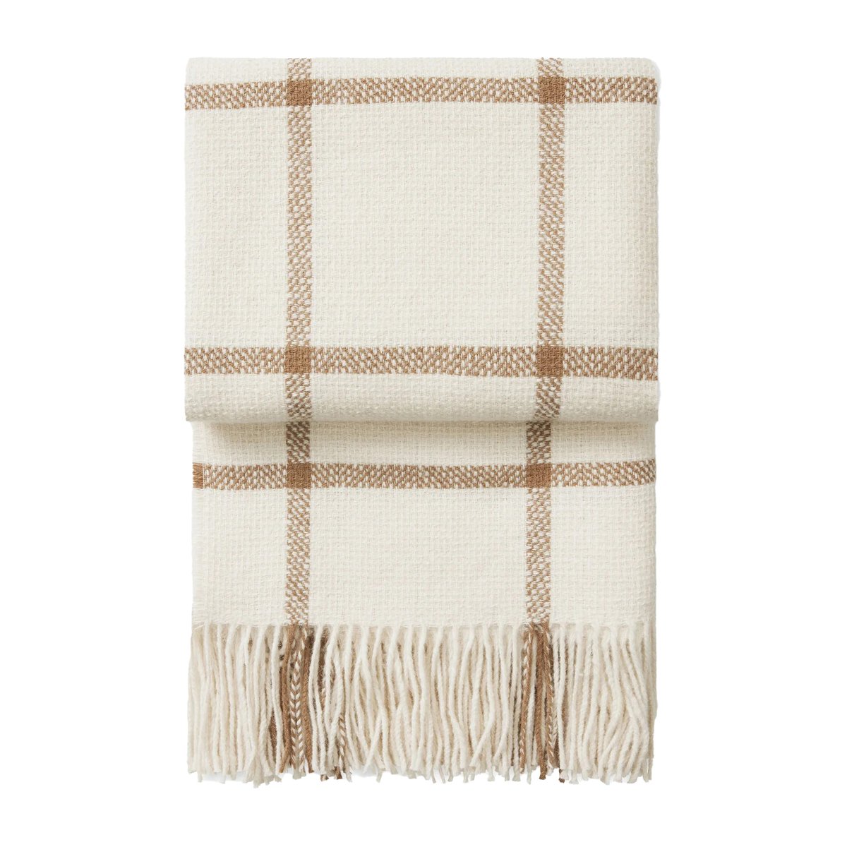 Elvang Denmark Tartan throw 130x190 cm Ivory