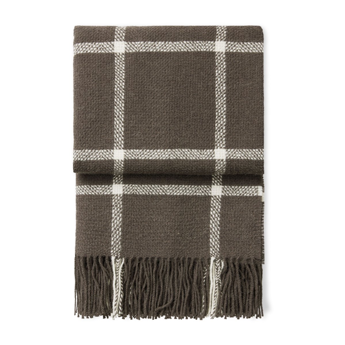 Elvang Denmark Tartan throw 130x190 cm Mocca