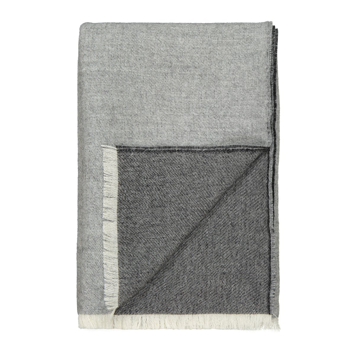 Elvang Denmark Venice throw White-grey