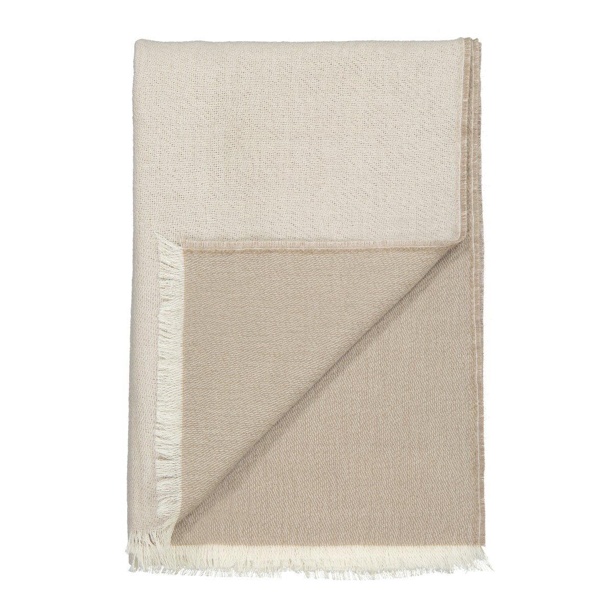 Elvang Denmark Venice throw White-latte