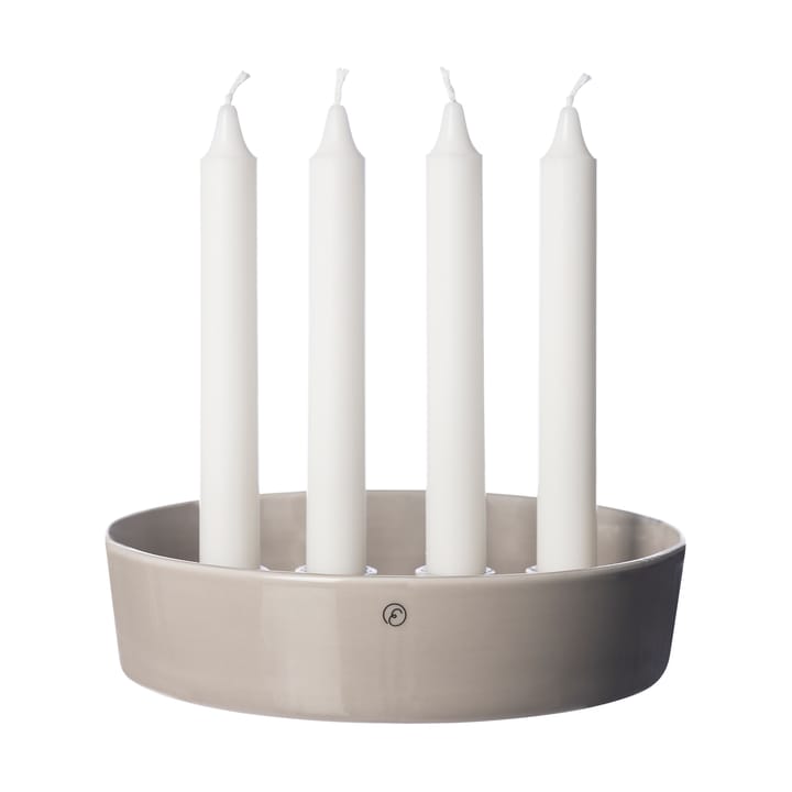 Ernst advent bowl candle holder Ø18 cm - Glazed sand - ERNST