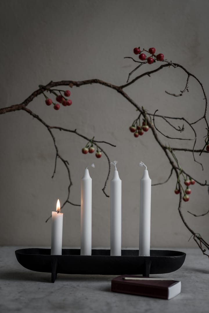 Ernst advent candle holder for 4 candles - Black - ERNST