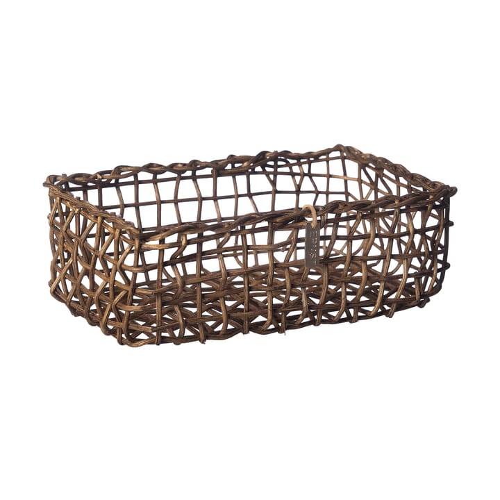 Ernst basket set rectangular 2 pieces, Dark brown ERNST