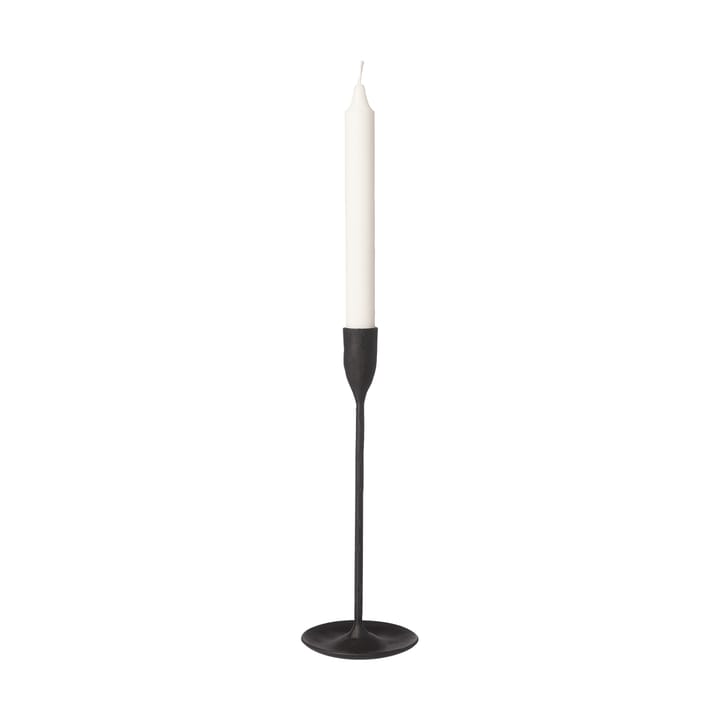 Ernst candle holder black metal, 24.5 cm ERNST