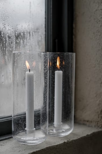 Ernst candle holder in glass - Ø11x25 cm - ERNST