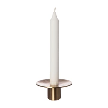 Ernst candle sticks brushed brass Ø9.2 cm - 4 cm - ERNST