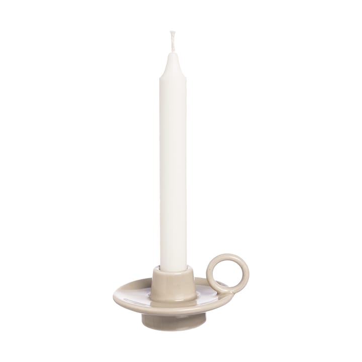 Ernst candlestick for taper candles, Sand ERNST