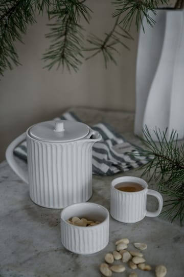 Ernst mulled wine jug with warmer - Natural white - ERNST