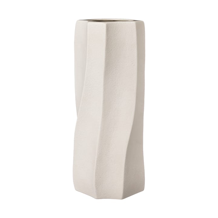 Ernst stoneware vase Ø13x31 cm, Natural white ERNST