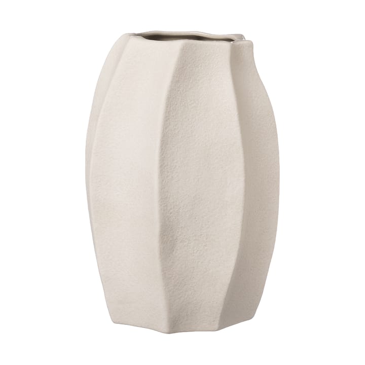 Ernst stoneware vase Ø15x23 cm - Natural white - ERNST