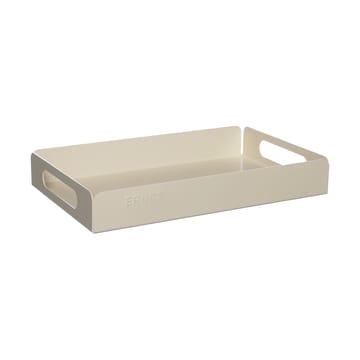 Ernst tray metal 18x28.5 cm - Cream white - ERNST