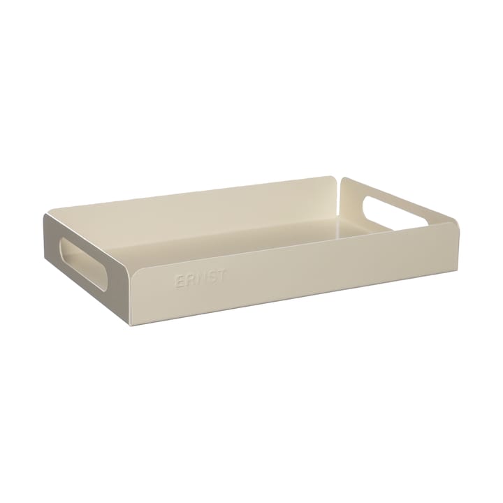 Ernst tray metal 18x28.5 cm - Cream white - ERNST