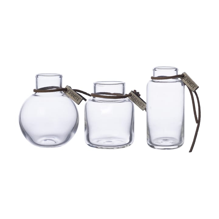 Ernst vase gift set 3 pieces - Clear - ERNST