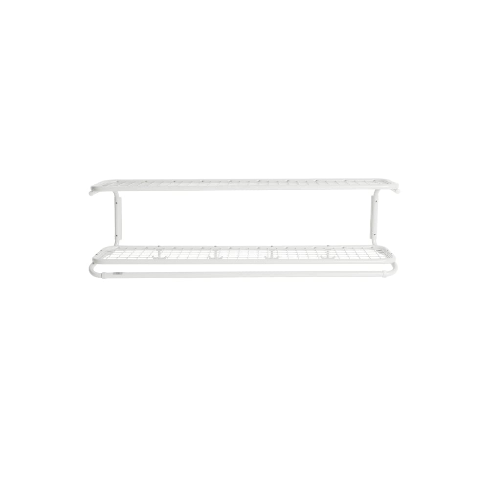 Essem Design Classic 650 hat shelf White/white, 2 levels, 100 cm