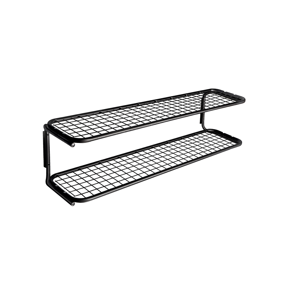 Essem Design Classic 650 shoe shelf Black/black, 2 levels, 110 cm