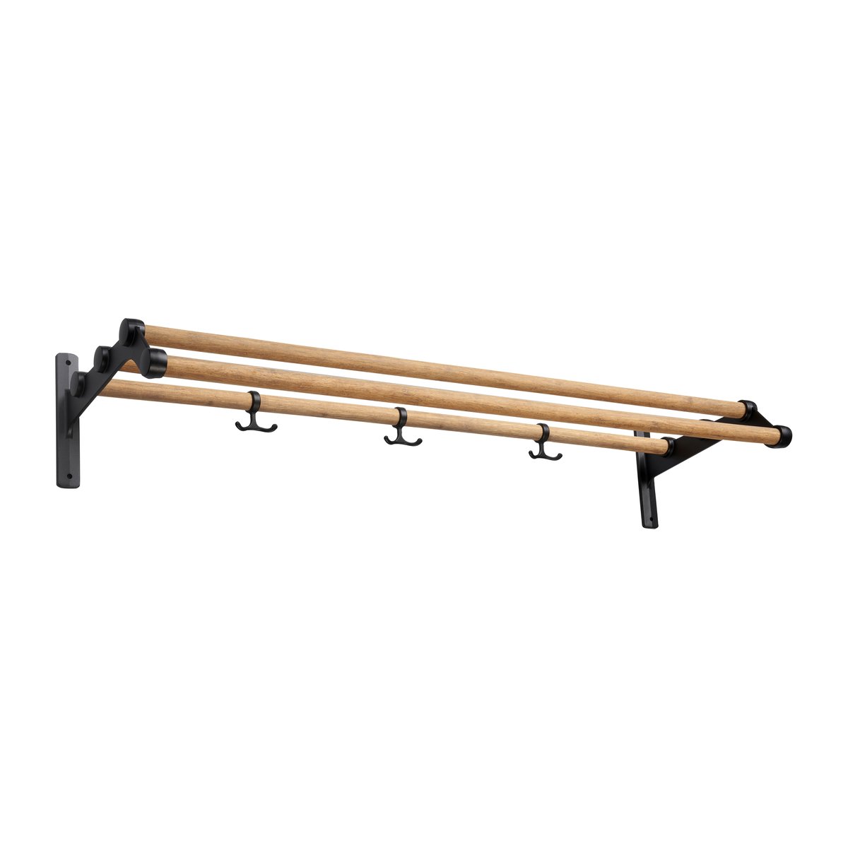 Essem Design Nostalgi 291 hat shelf 100 cm Bambu-black