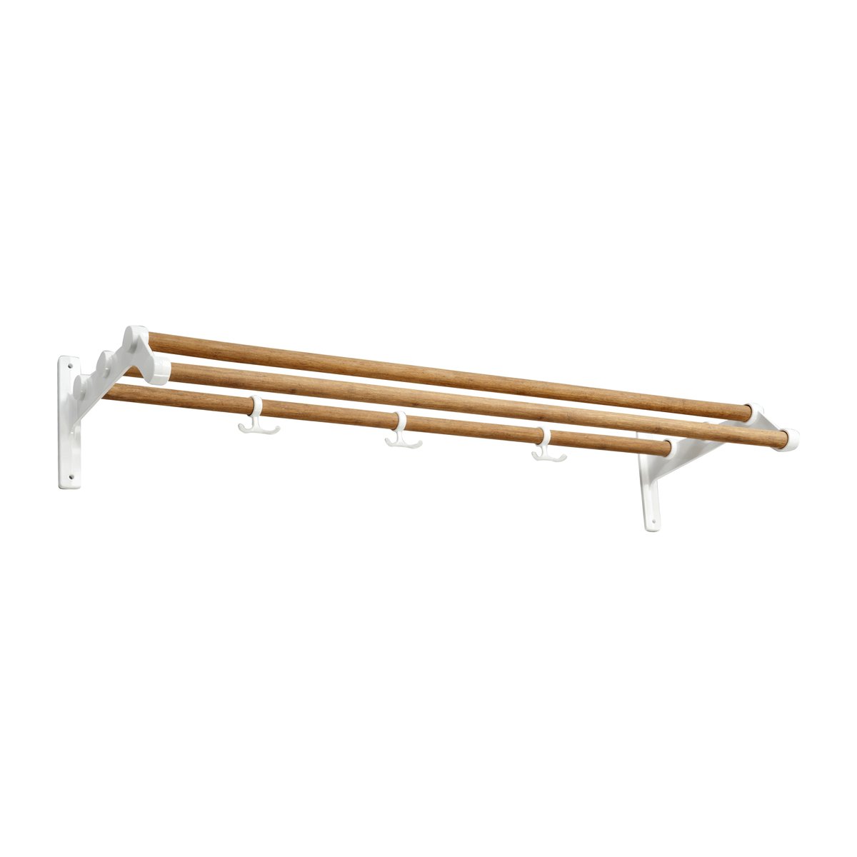 Essem Design Nostalgi 291 hat shelf 100 cm Bambu-white