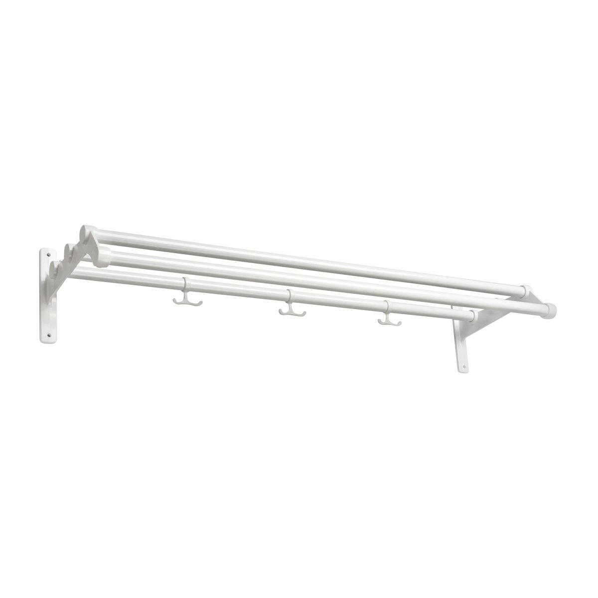 Essem Design Nostalgi 291 hat shelf 100 cm White-white